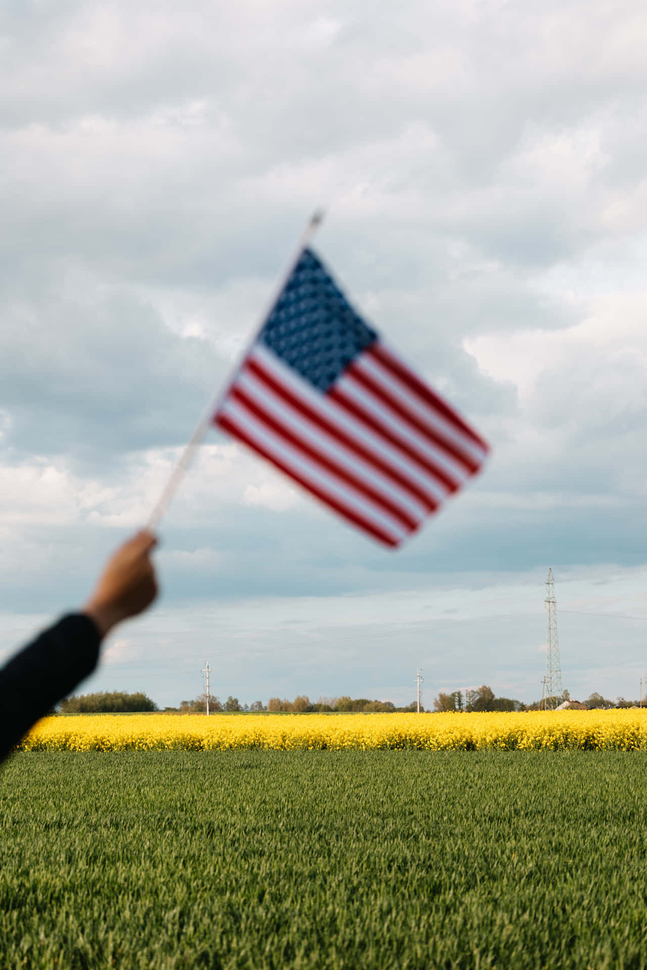 Majestic Glory - The Us Flag