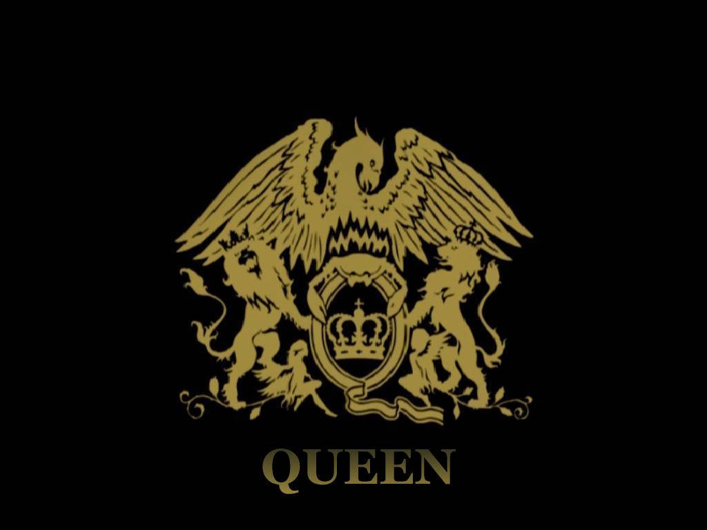 Majestic Gold Queen Logo Background