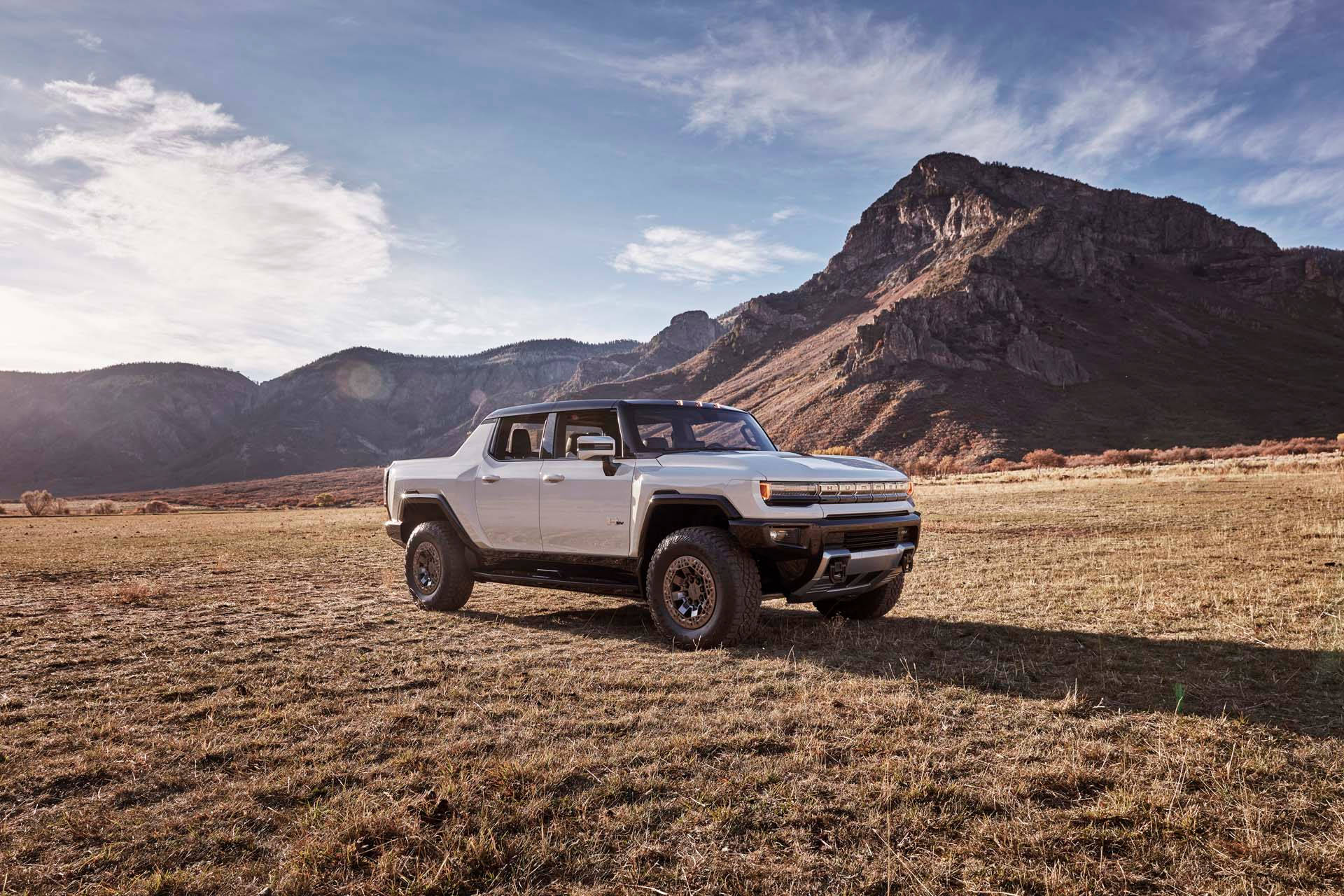 Majestic Hummer Dominating The Hillside Background