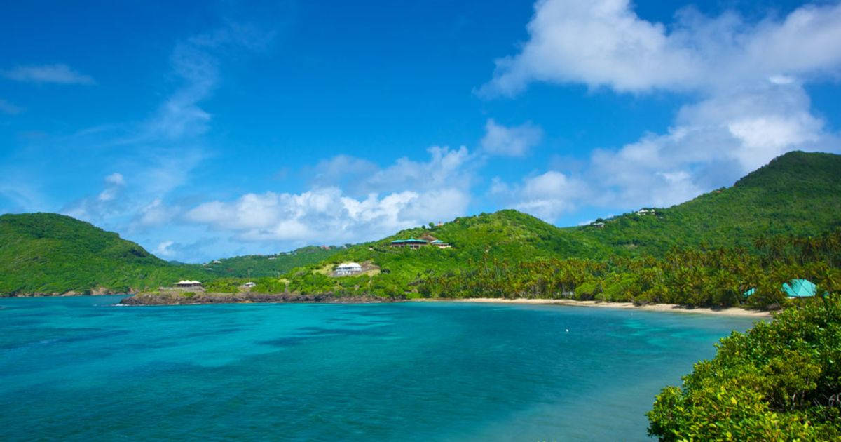 Majestic Island Of St. Vincent And The Grenadines Background