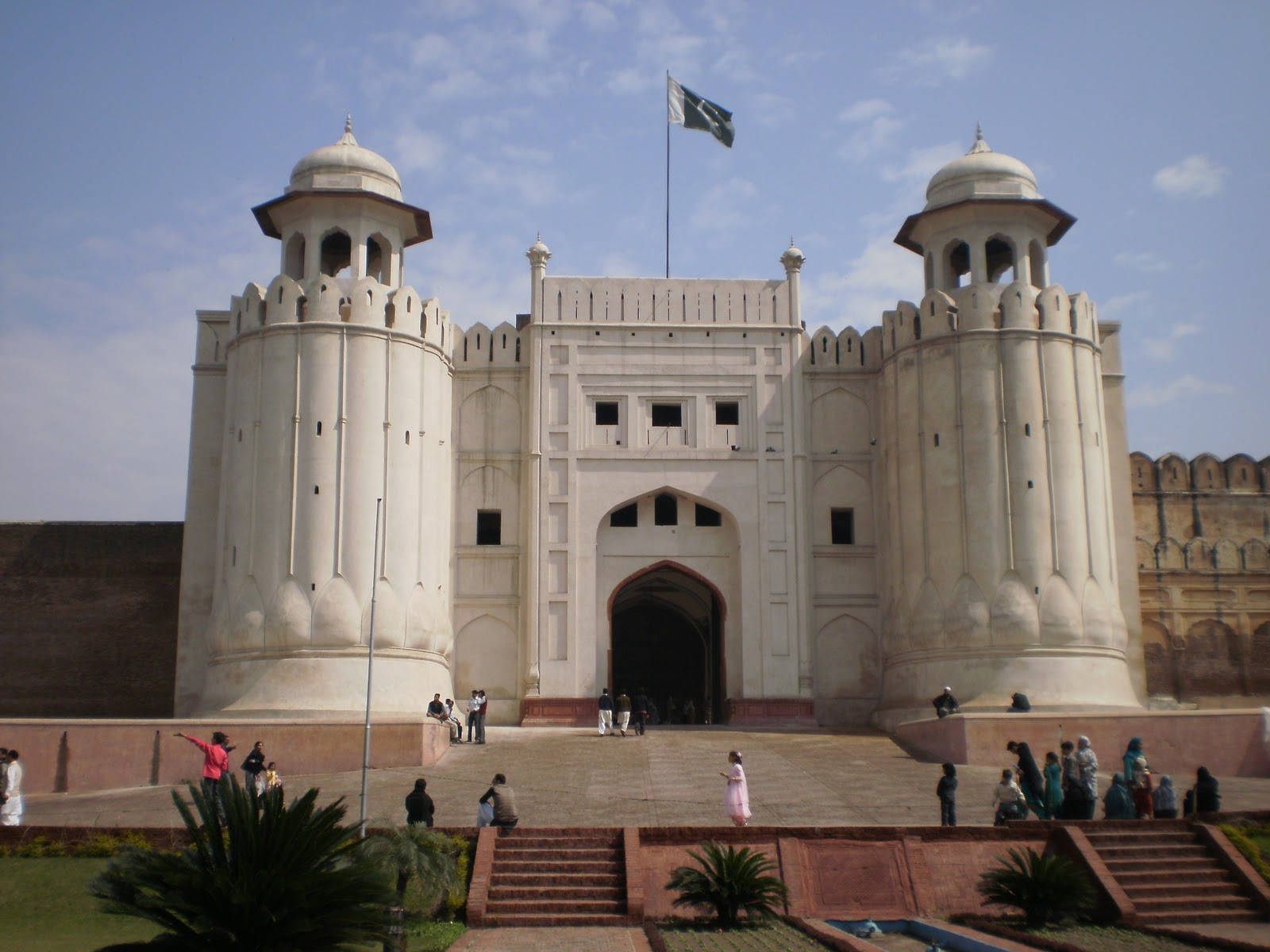 Majestic Lahore Fort Background