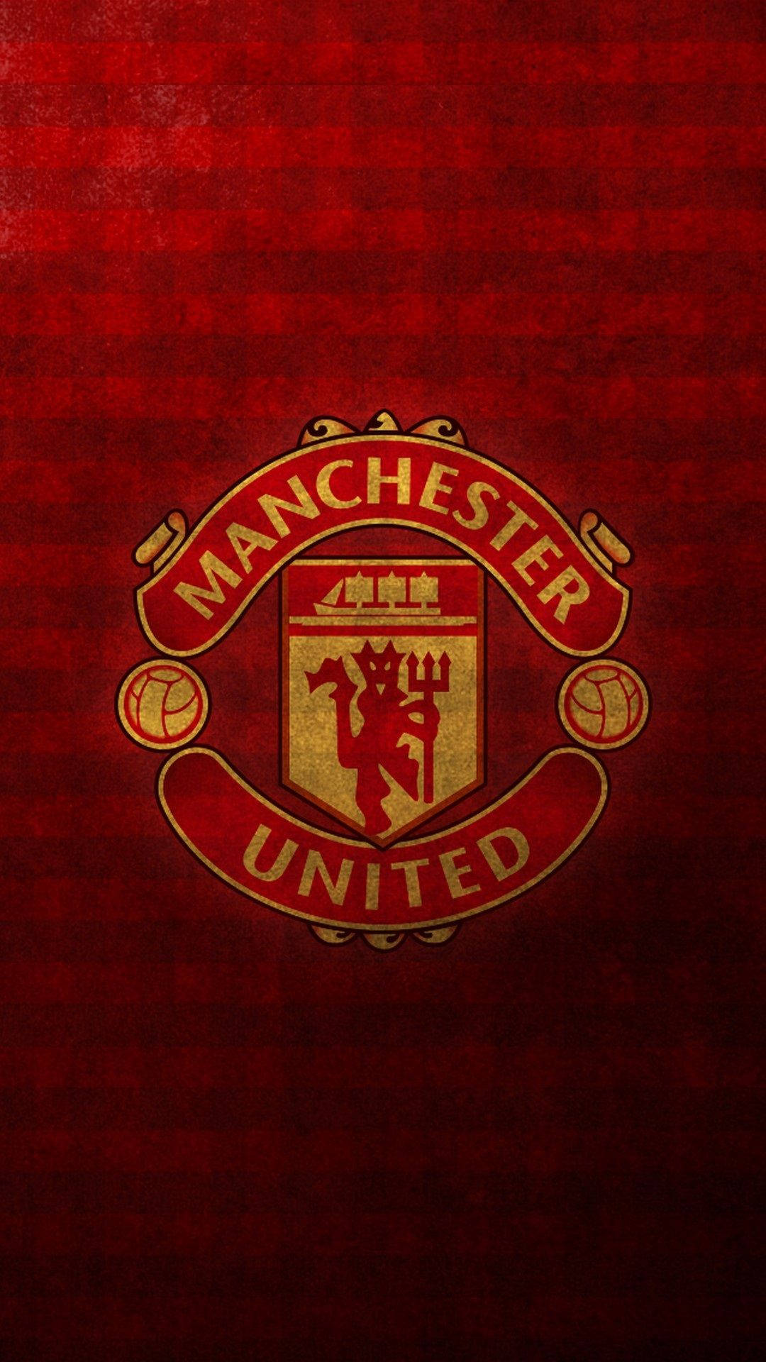 Majestic Manchester United Logo Background