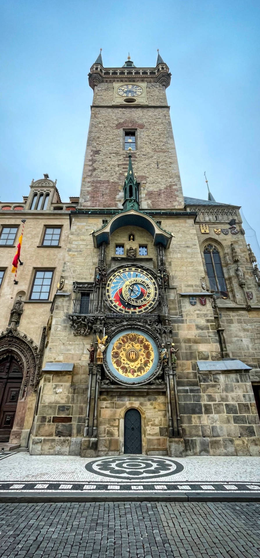Majestic Medieval Clock In The Heart Of Czech Republic