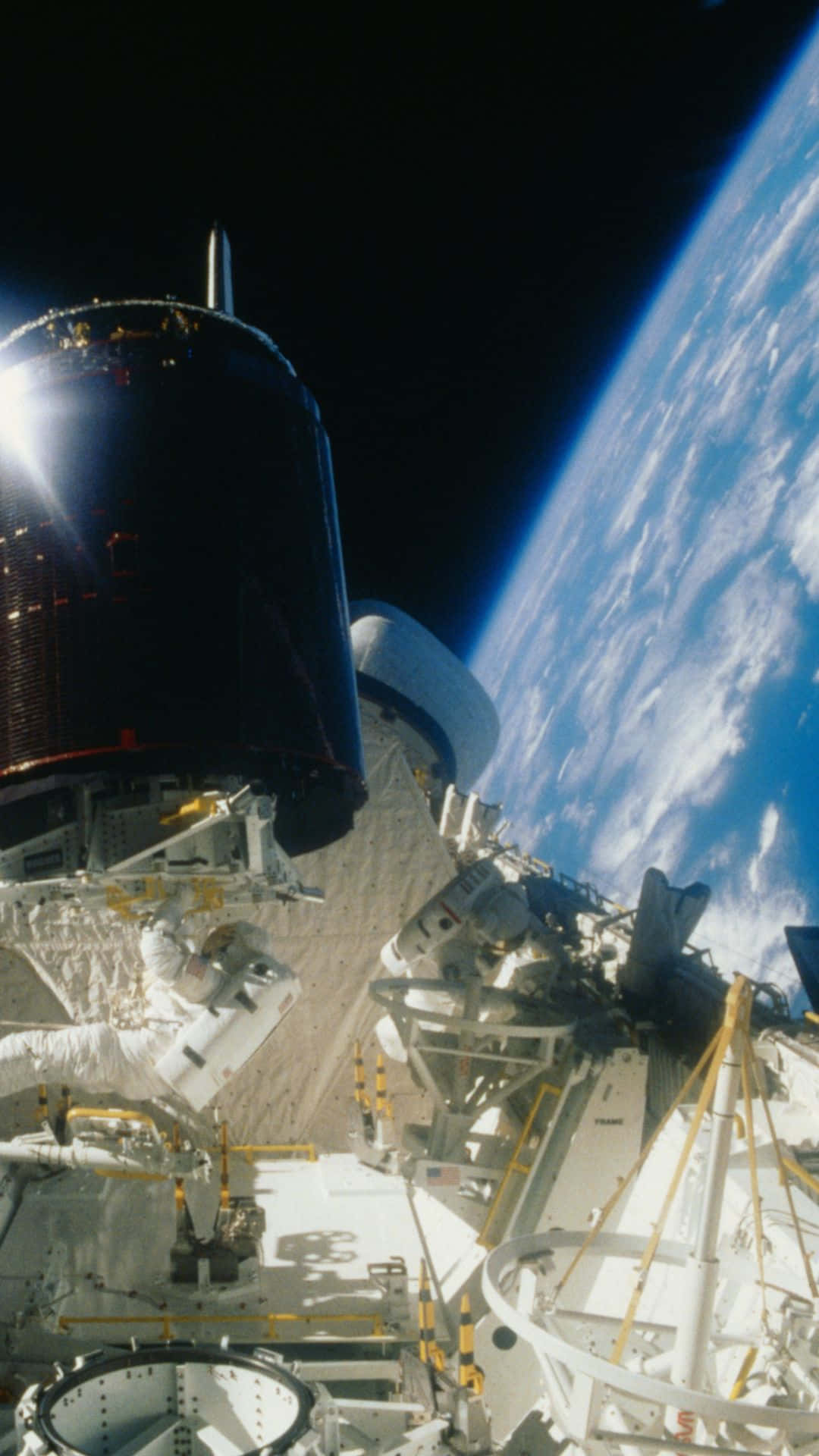 Majestic Outer Space View Background