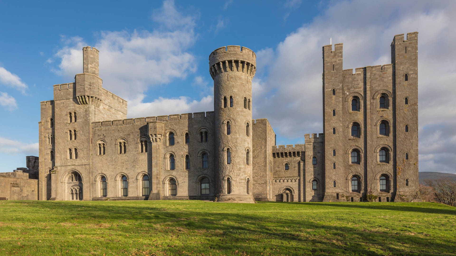 Majestic Penrhyn Castle In Wales