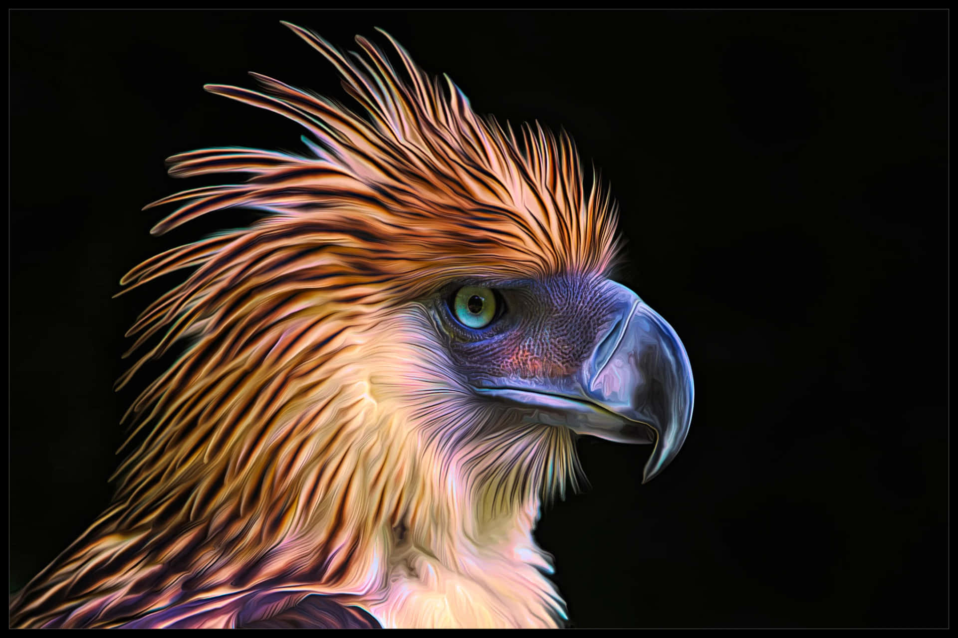 Majestic_ Philippine_ Eagle_ Portrait