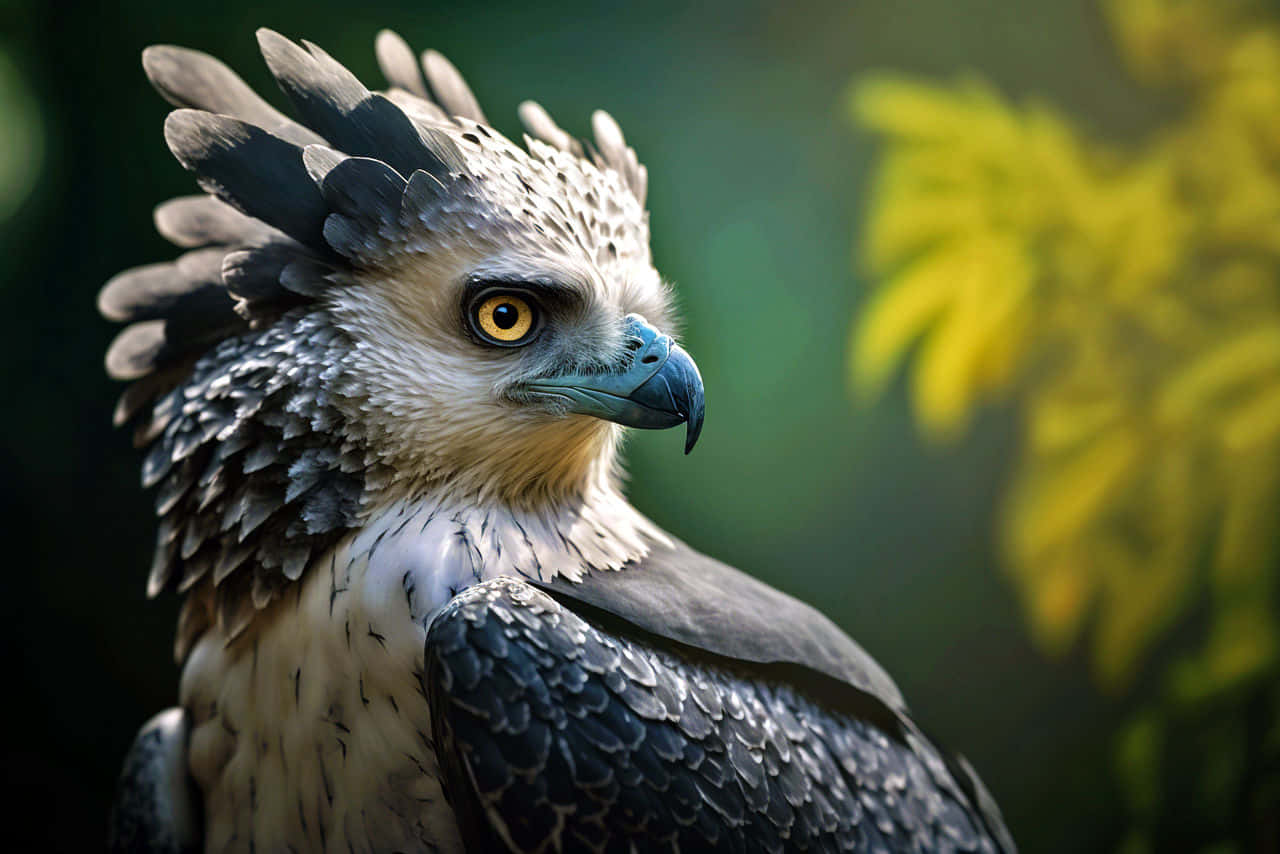 Majestic_ Philippine_ Eagle_ Portrait Background