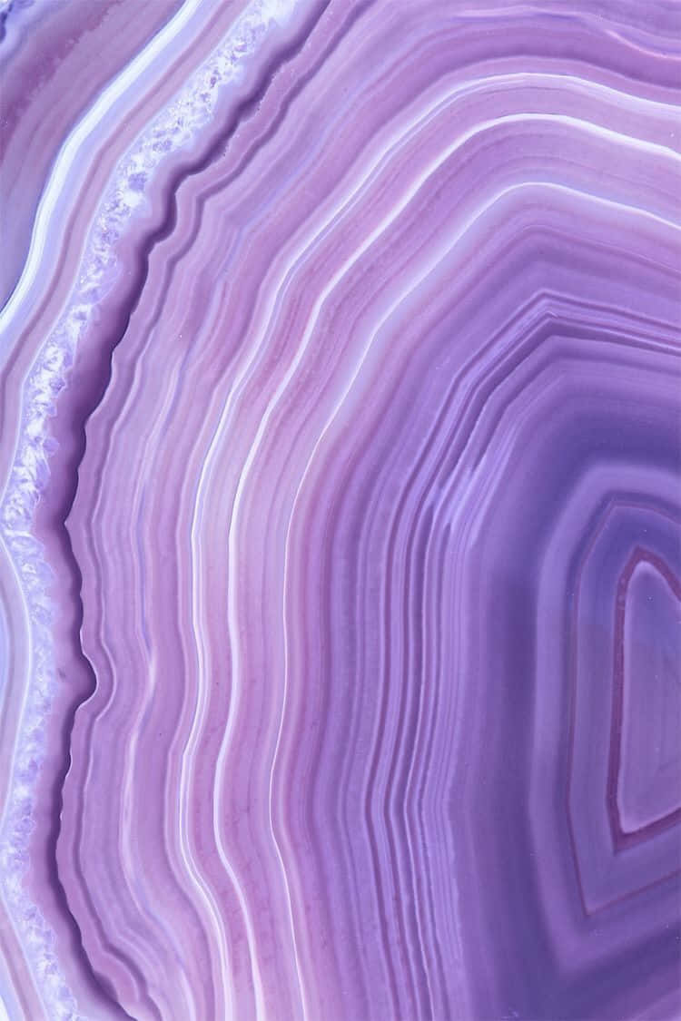 Majestic Purple And White Clouds Background