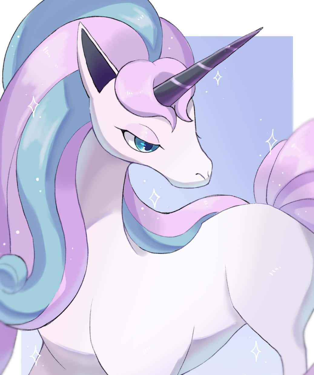 Majestic Rapidash Artwork