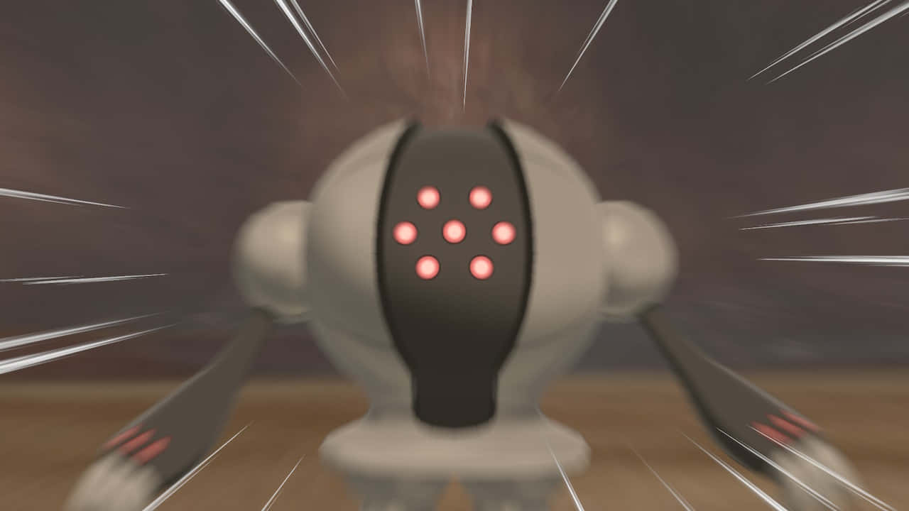Majestic Registeel Emerging From Tunnel