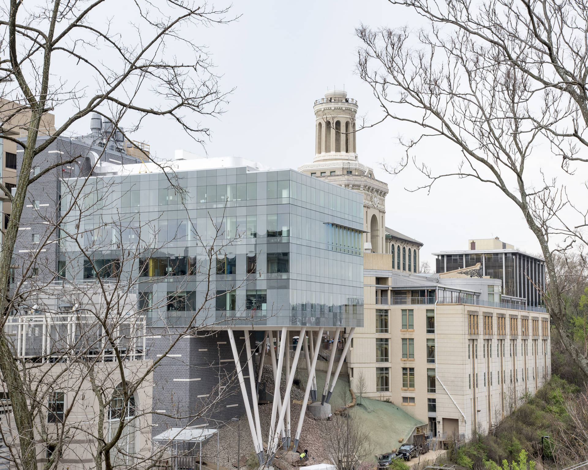 Majestic Scott Hall At Carnegie Mellon University