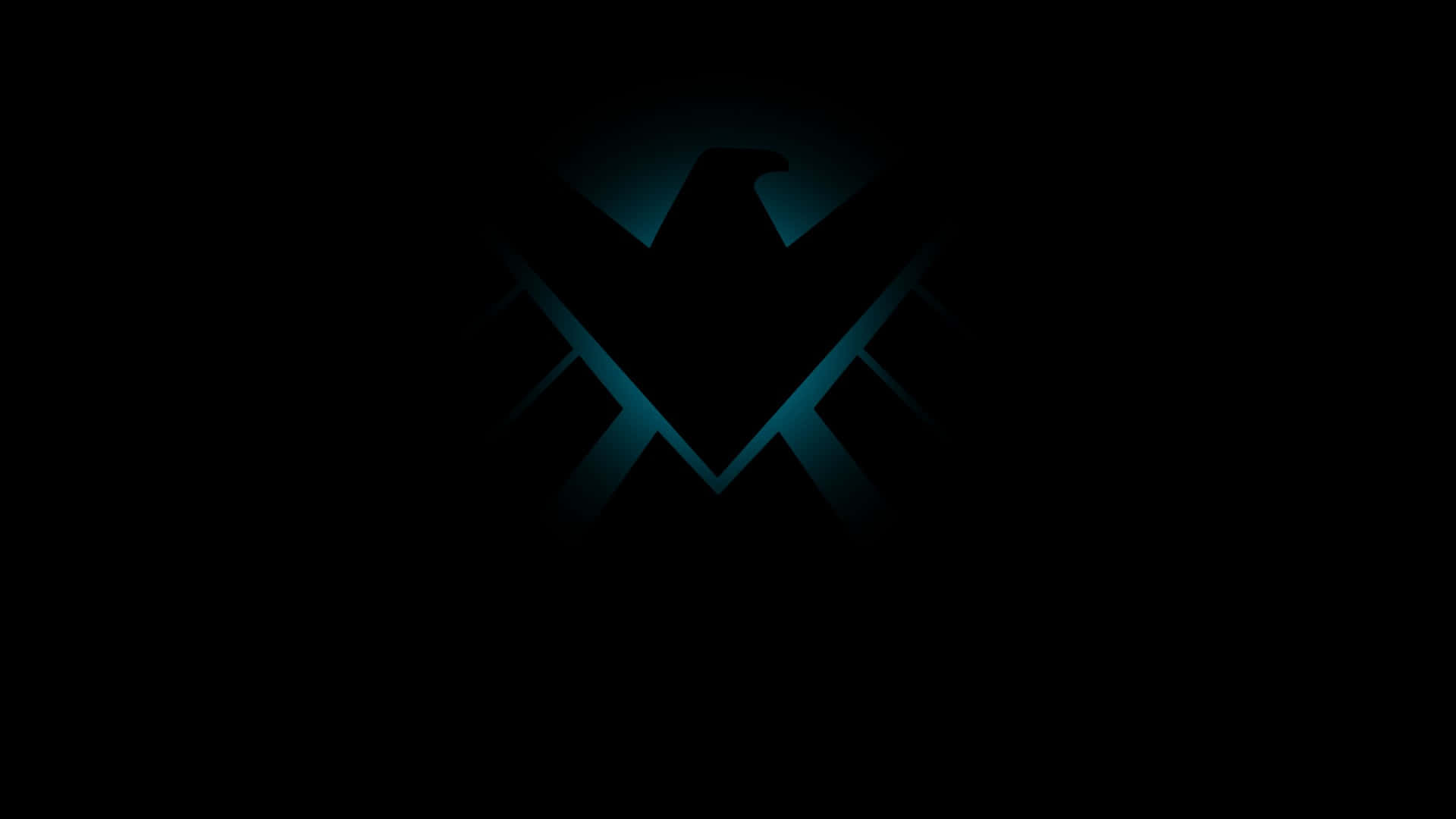 Majestic Shield On A Striking Gradient Background Background