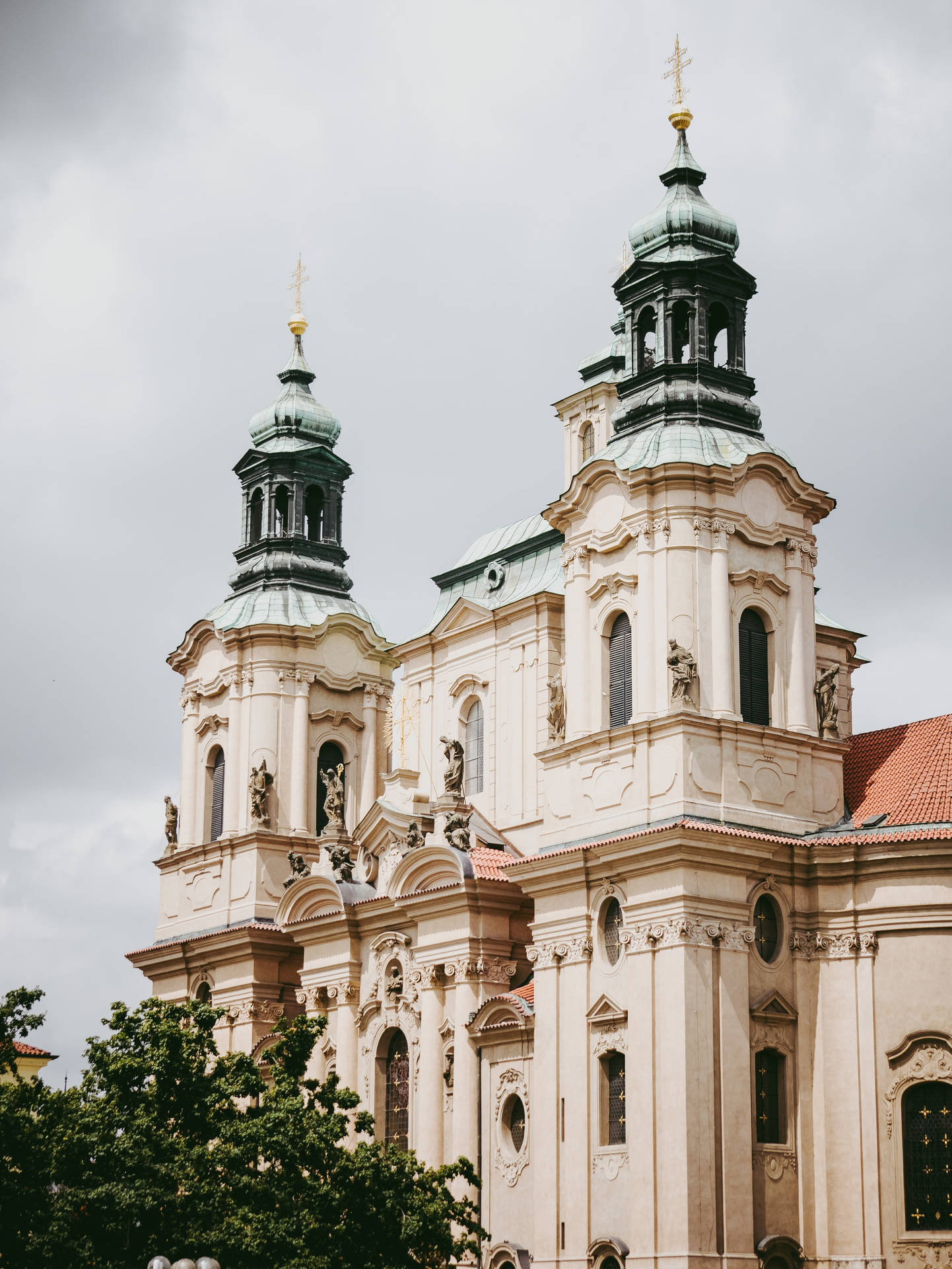 Majestic St. Nicholas Church In The Heart Of Czech Republic