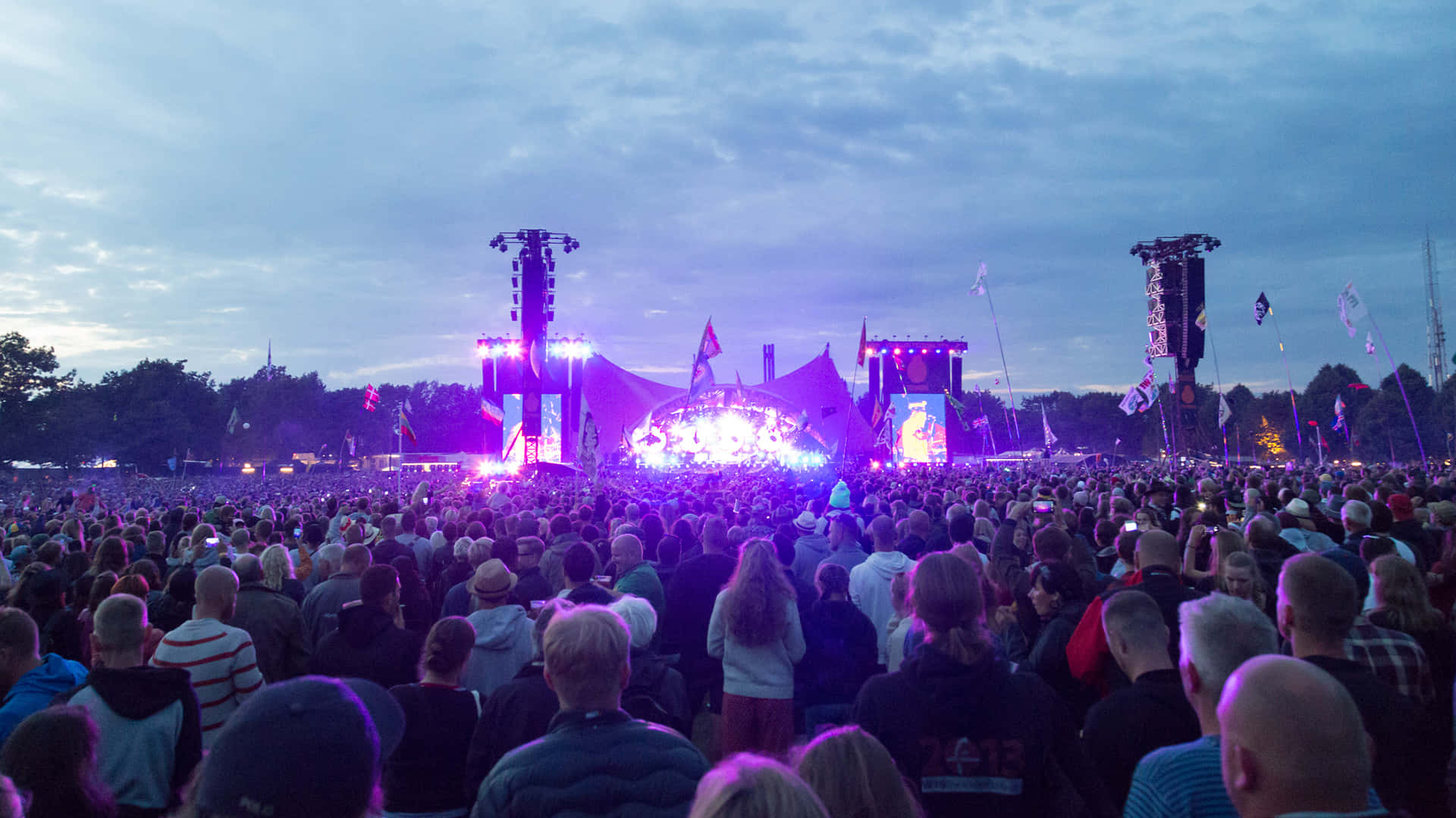 Majestic Sunset Over Independence Park