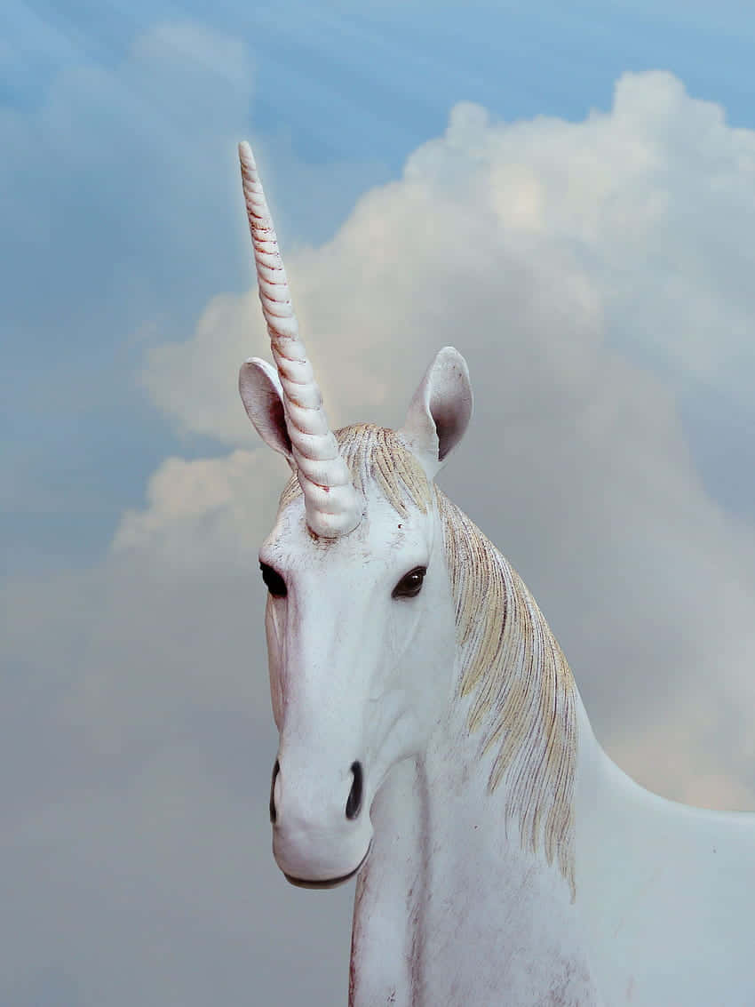 Majestic Unicorn Portrait