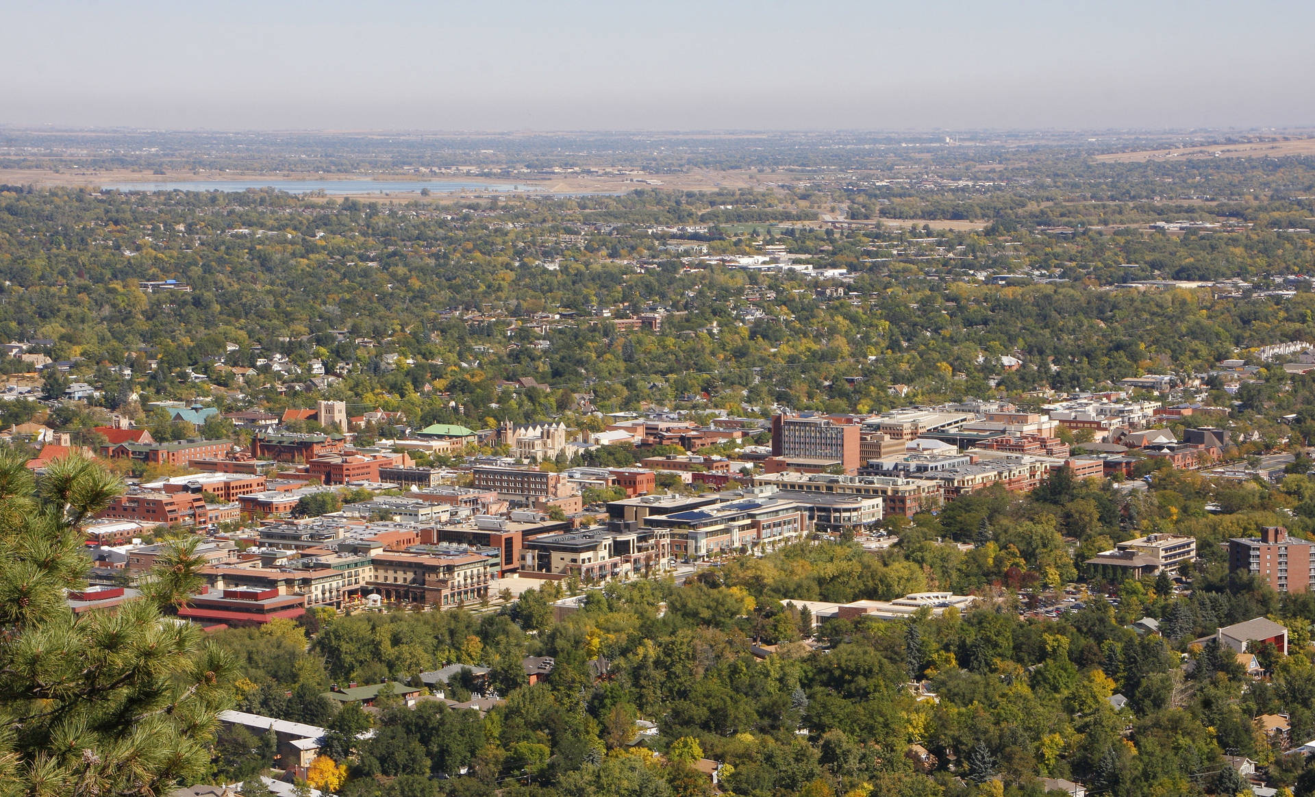 Majestic University Of Colorado Campus View Background