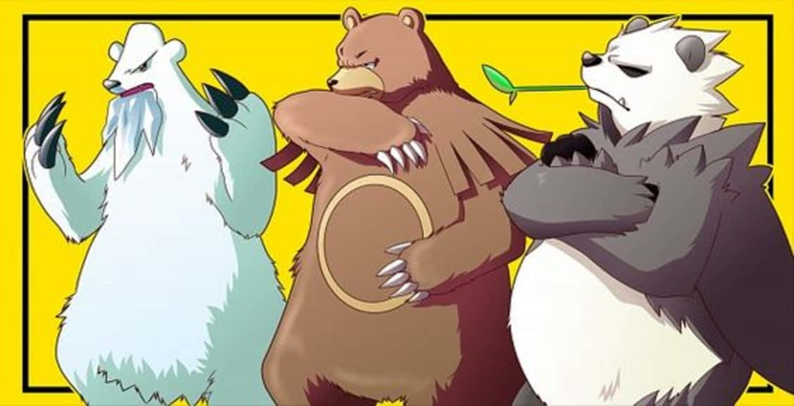 Majestic Ursaring, Beartic, And Pangoro In An Epic Showdown