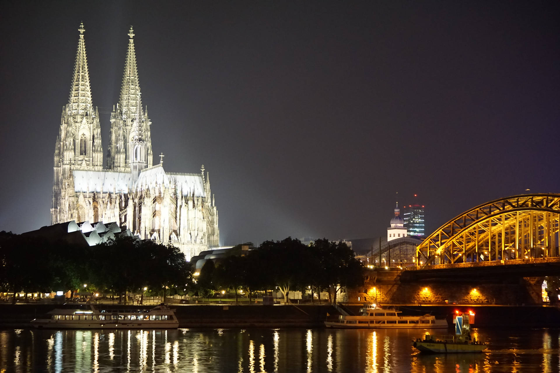 Majestic View Of Cologne Cathedral Church