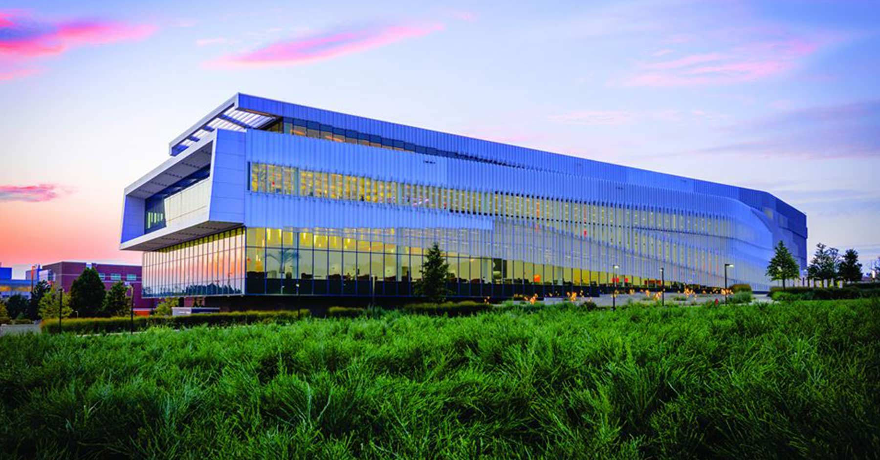 Majestic View Of James B. Hunt Jr. Library At North Carolina State University Background