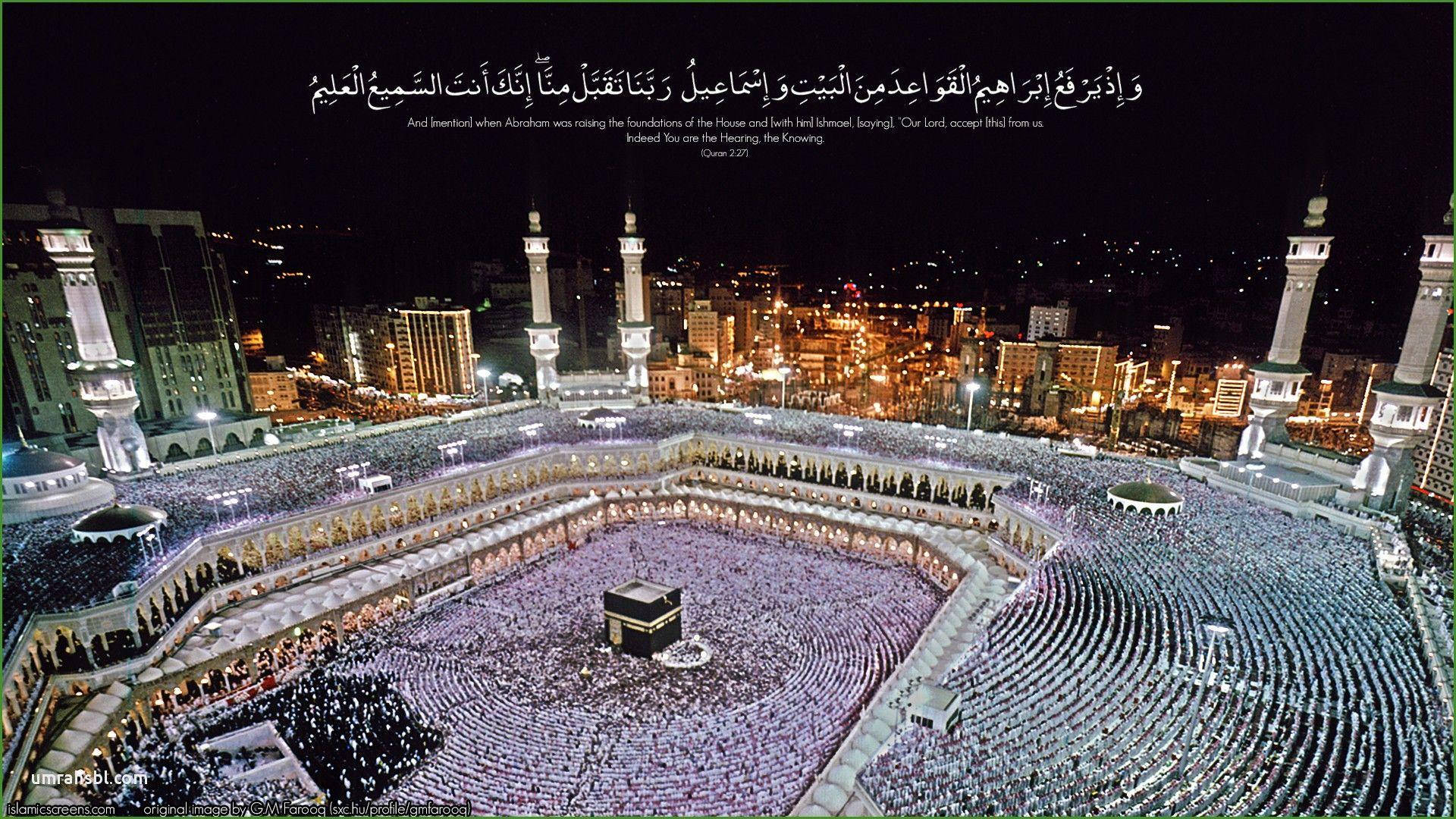 Majestic View Of Kaaba During Hajj In Makkah Hd