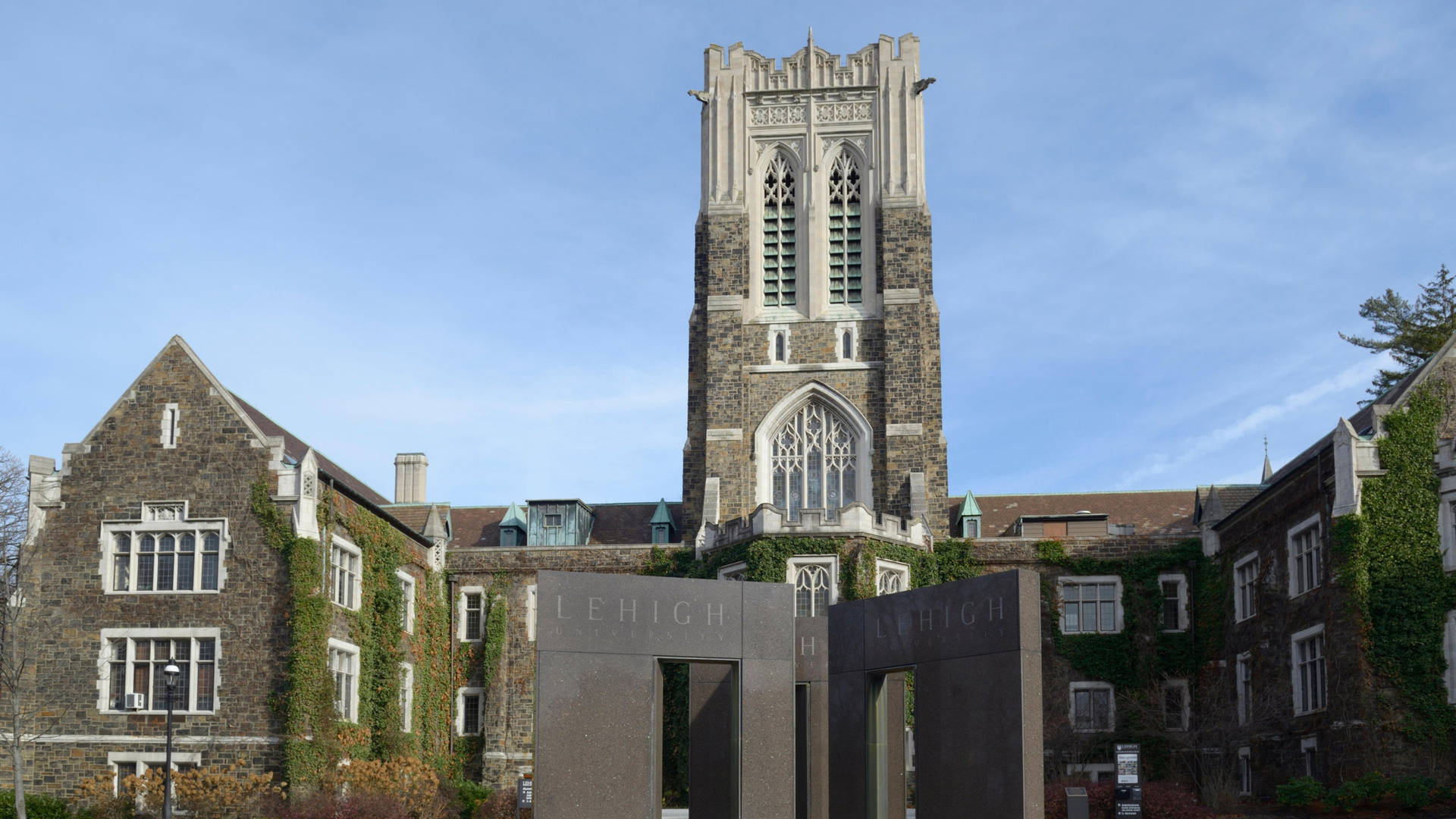 Majestic View Of Lehigh University In Bethlehem, Pennsylvania. Background