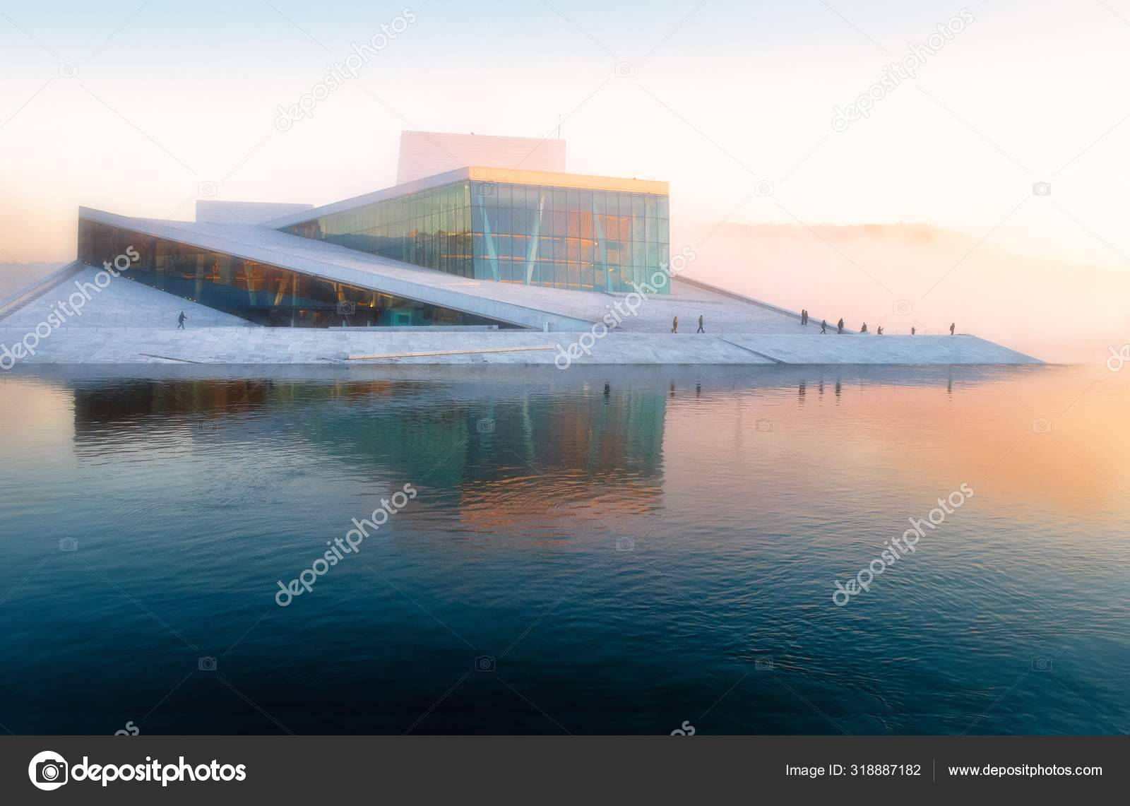 Majestic View Of Oslo Norway Background