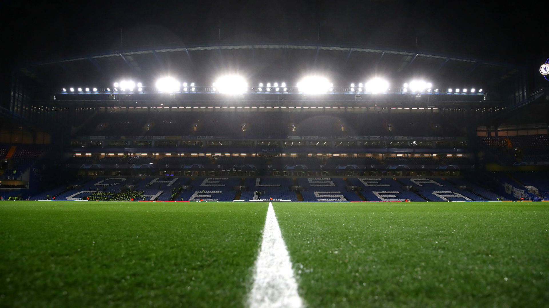 Majestic View Of Stamford Bridge Stadium Background