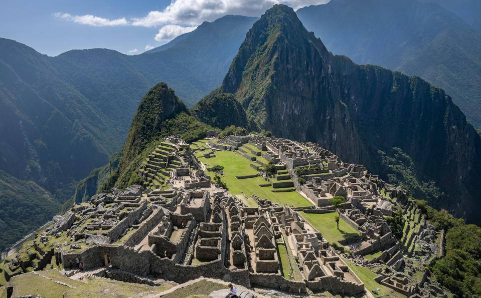 Majestic View Of The Historic Machu Picchu