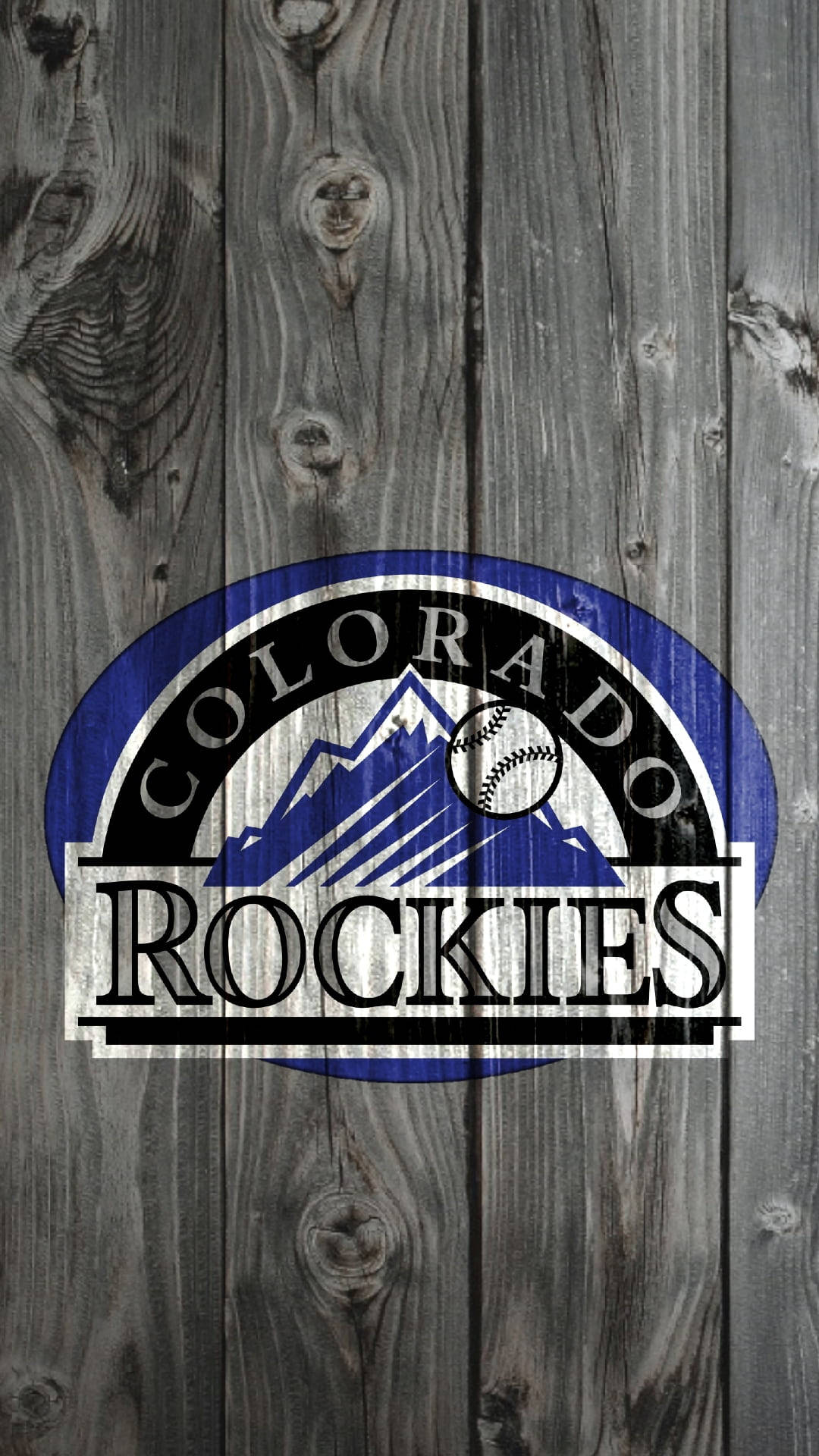 Majestic View Of The Wooden Grey Colorado Rockies