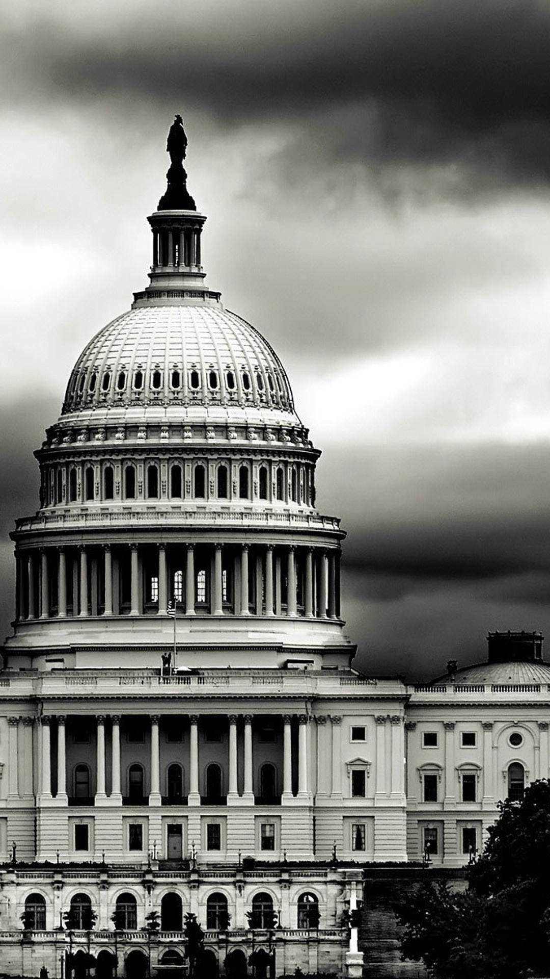 Majestic View Of United States Capitol