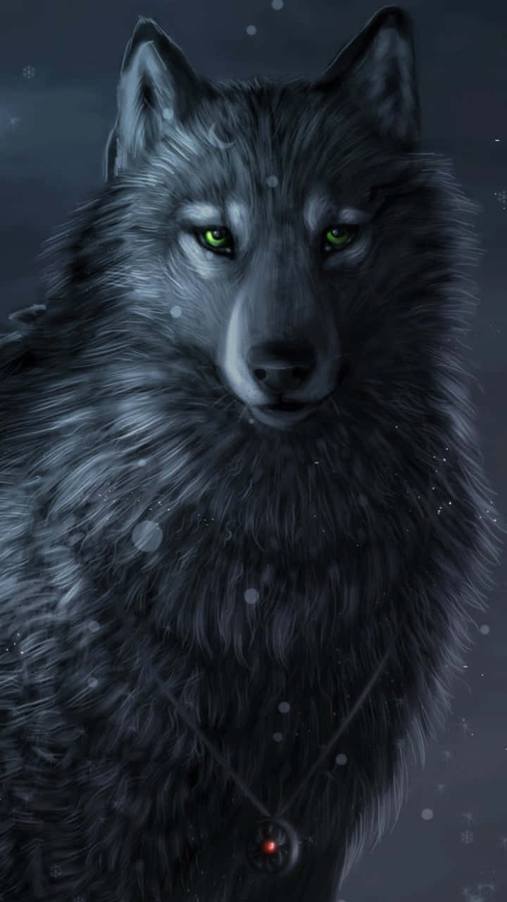 Majestic Wolf Iphone Wallpaper