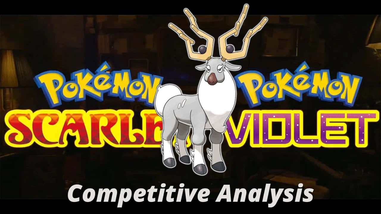 Majestic Wyrdeer In A Lush Environment