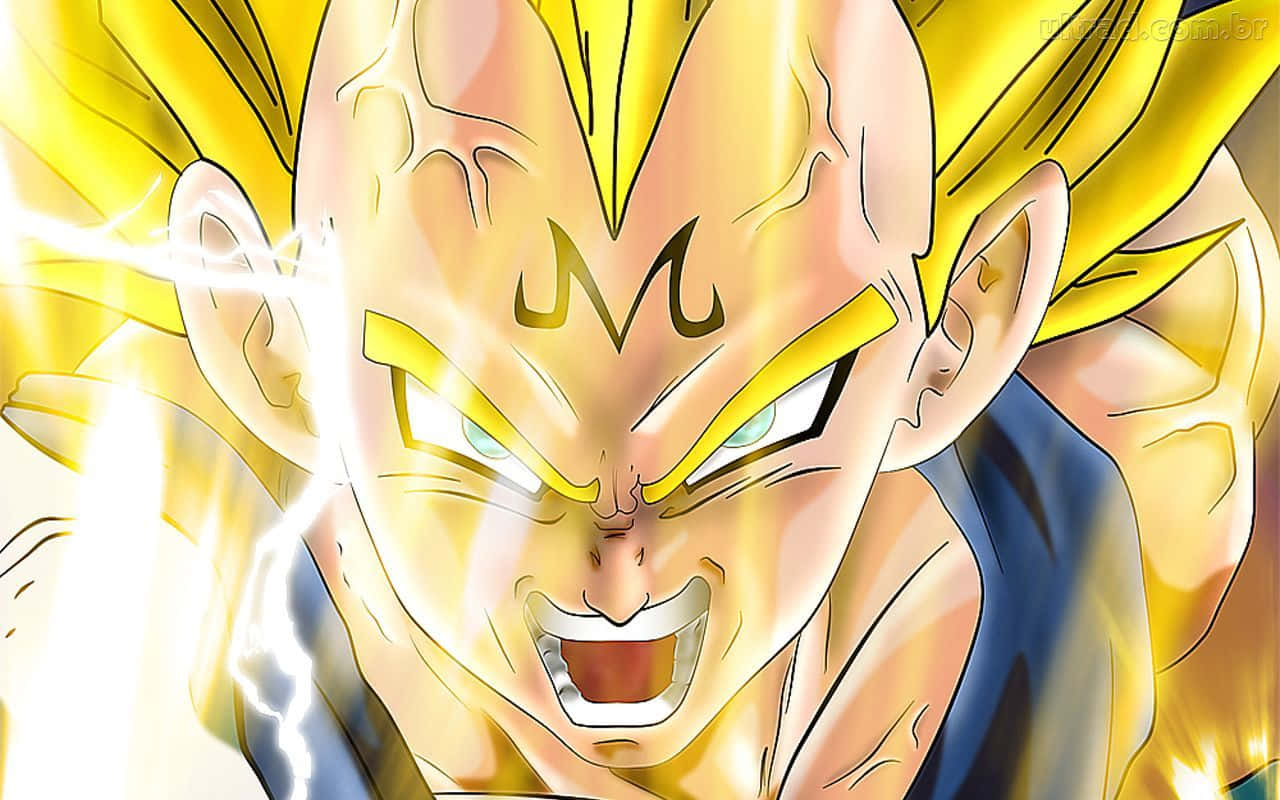 Majin Vegeta Wears A Smile On His Face