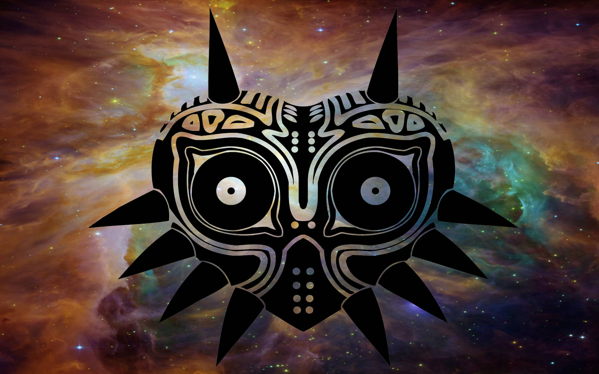 Majora's Mask Tribal Style Background