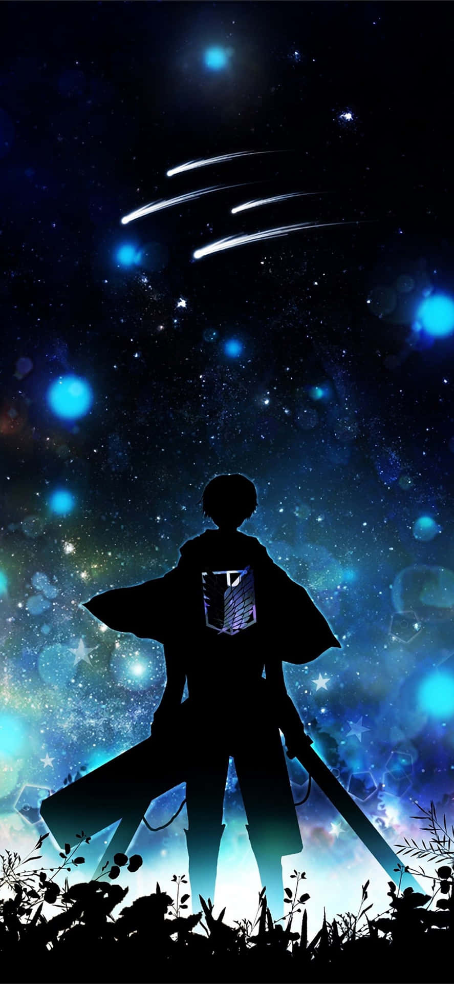 Make A Bold Statement With This Cool Anime Iphone Wallpaper! Background