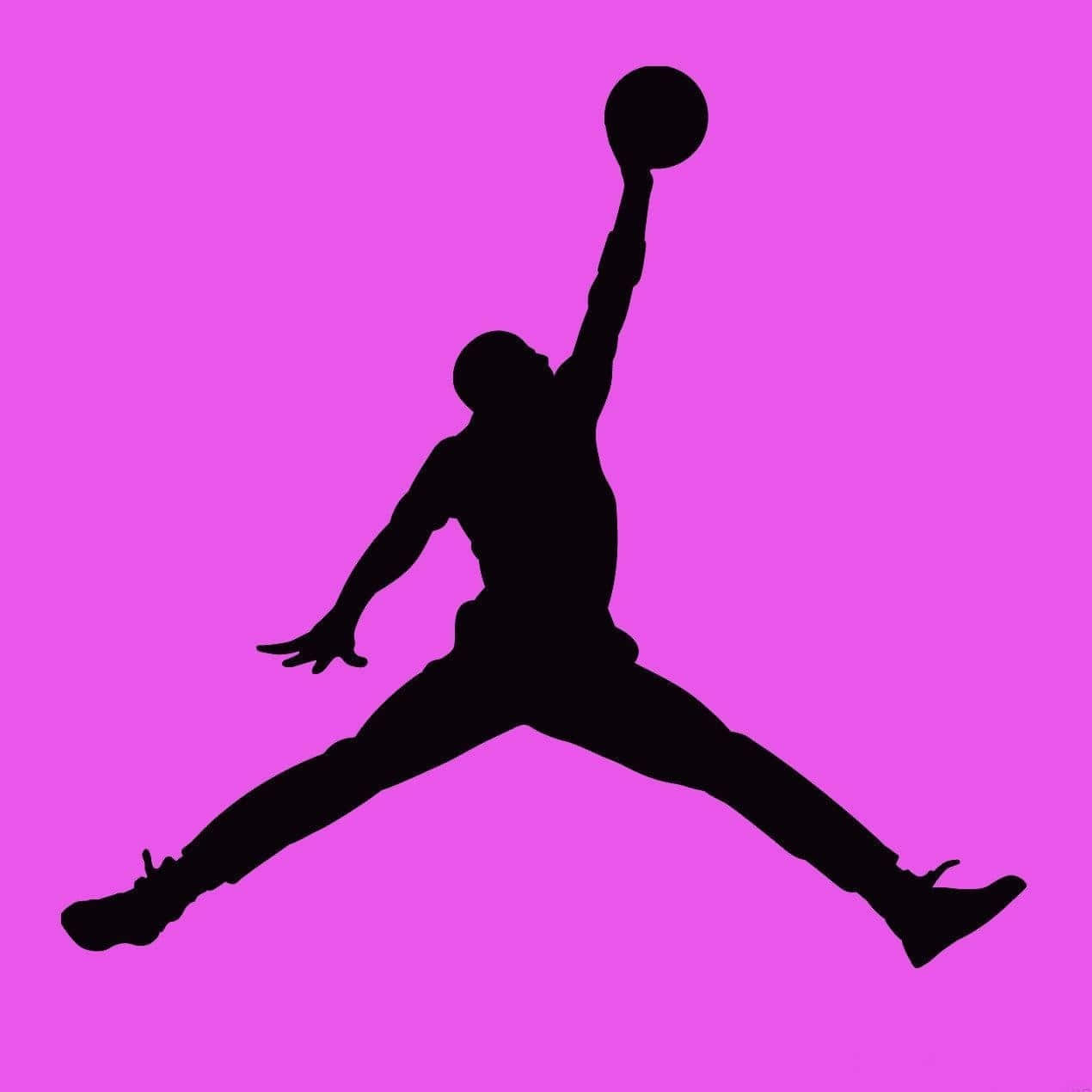 Make A Splash On The Court With Pink Basketball Background
