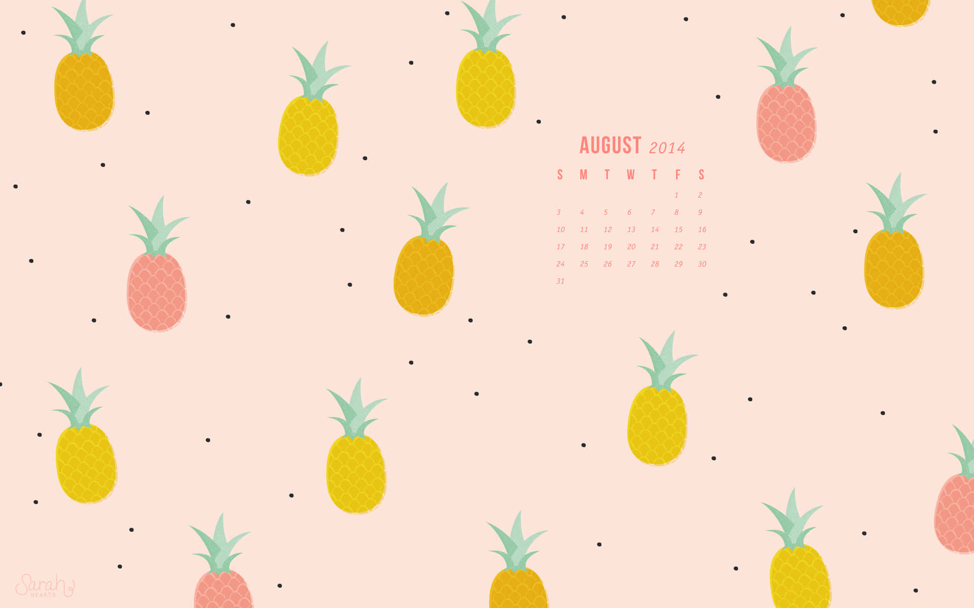 Make A Splash On Your Desktop With A Pineapple Background