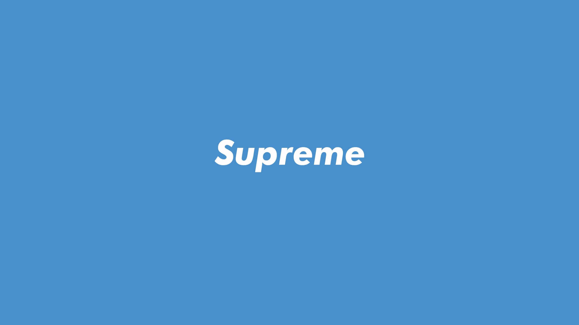 Make An Impression With Blue Supreme Background