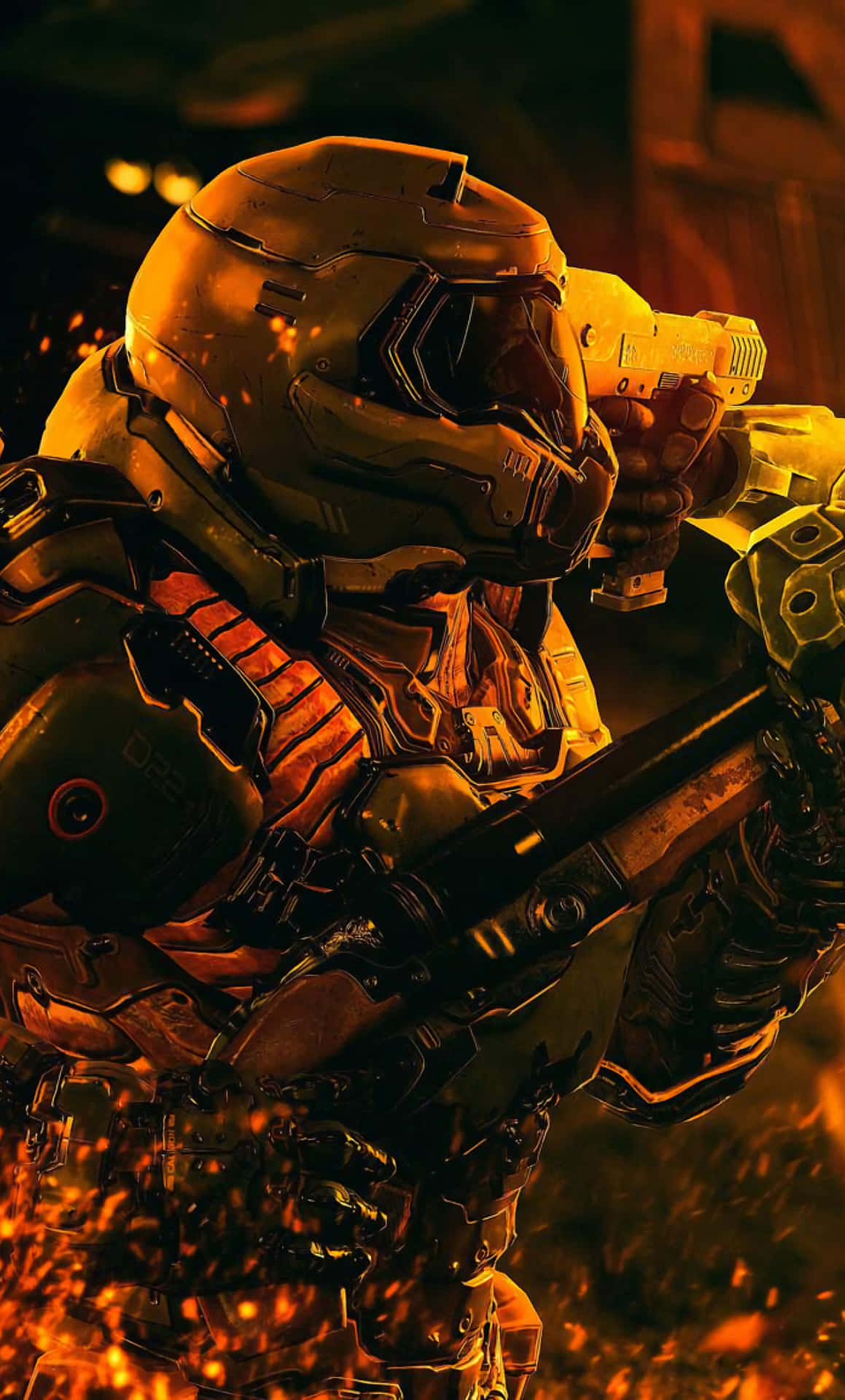 Make Calls With Master Chief Style Background