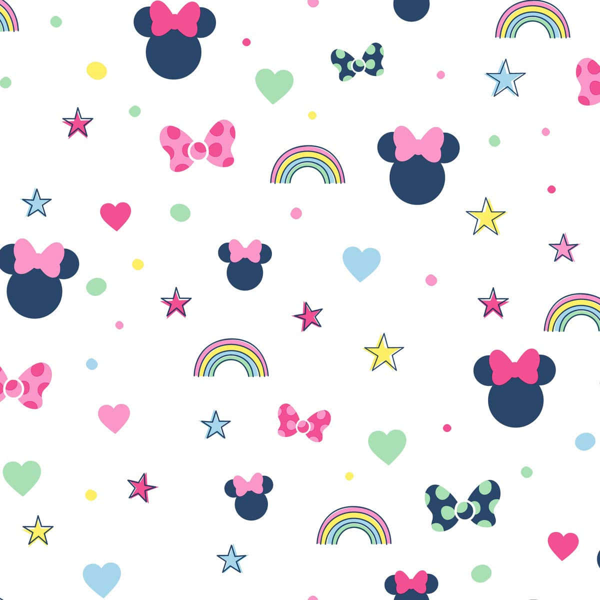 Make Every Day Magical With Minnie Mouse And Her Signature Pink! Background