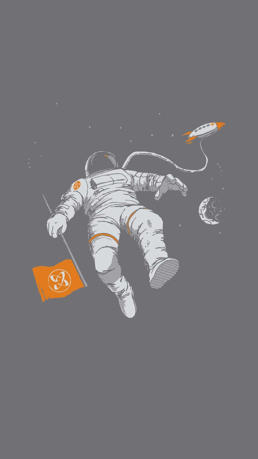 Make Every Moment Unique With The Astronaut Iphone Background