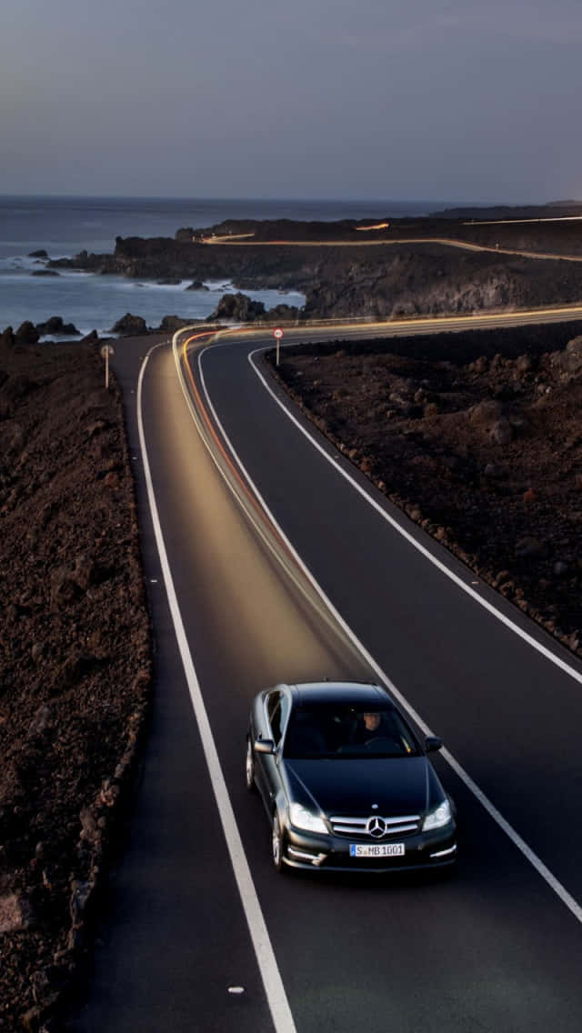 Make Every Ride Count With The Mercedes Benz Iphone Background