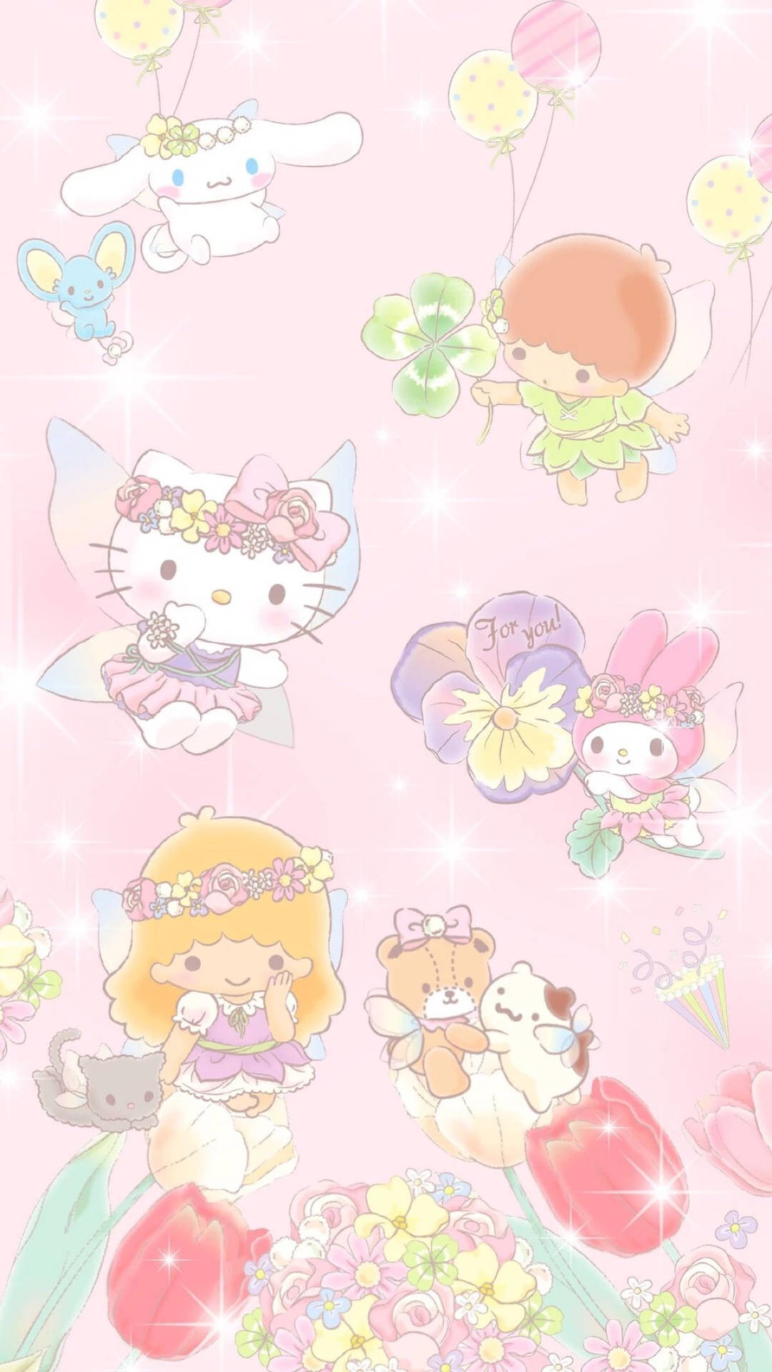 Make Friends With Sanrio's Fairy Friends! Background