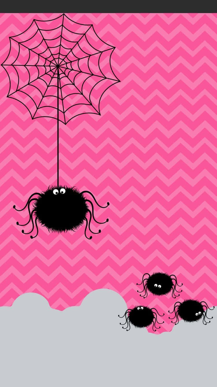 'make Halloween Spooktacularly Pink' Background