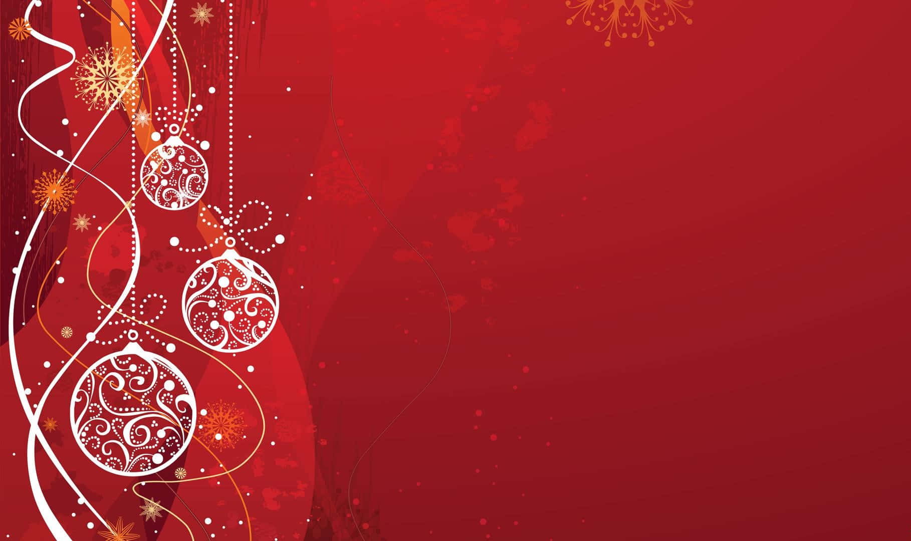 Make This Red Aesthetic Christmas Unforgettably Magical! Background