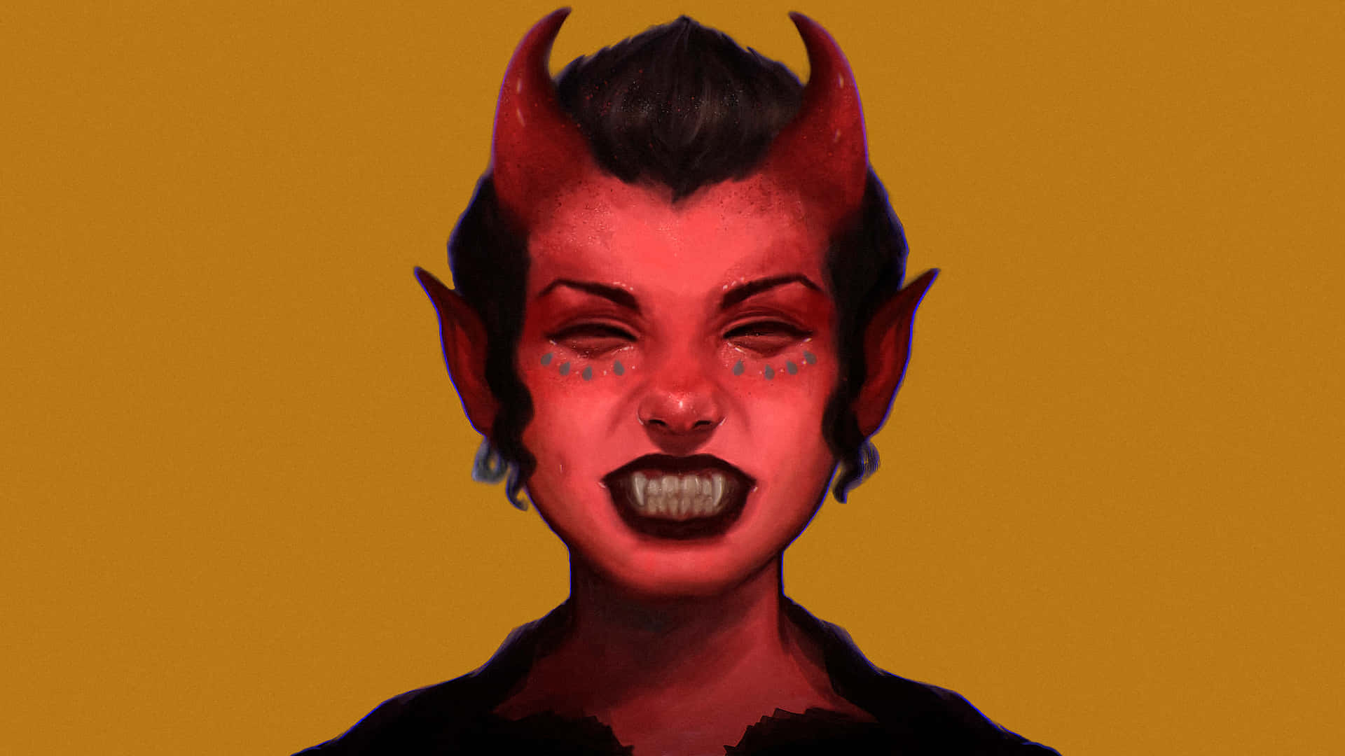 Make Way For The Devil Girl! Background