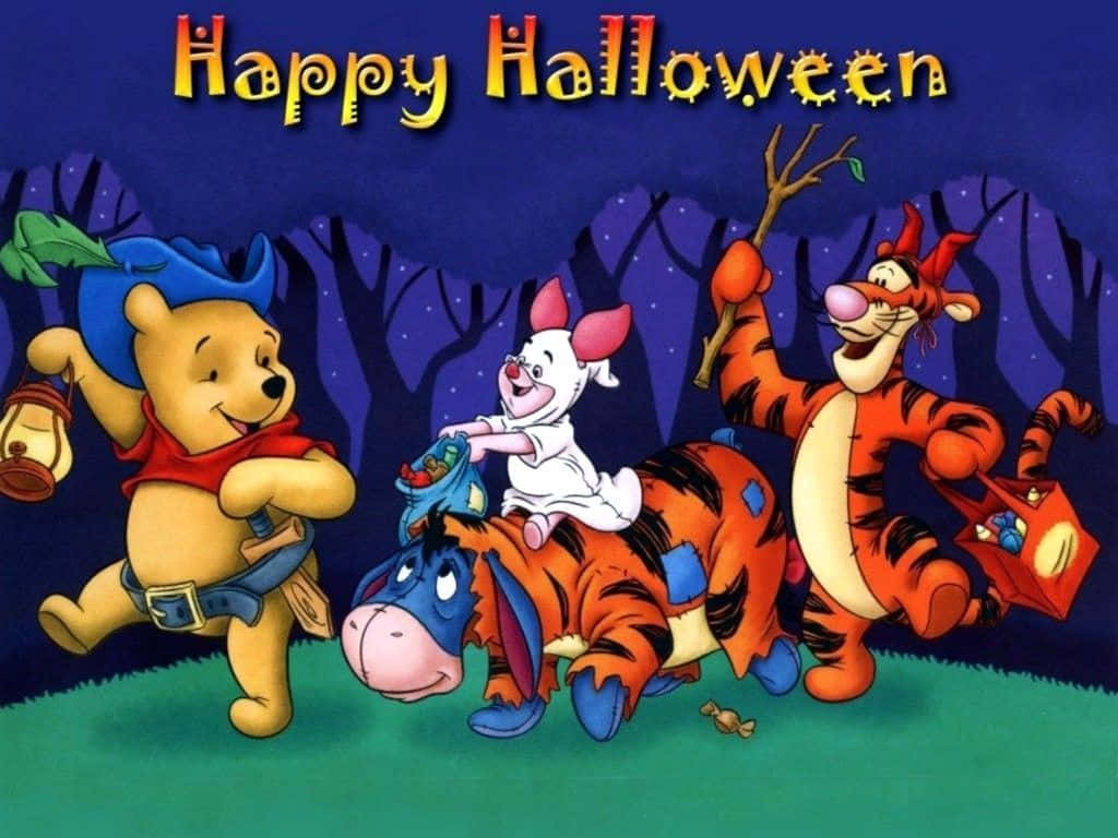 Make Winnie The Pooh Your Trick-or-treating Buddy This Halloween! Background