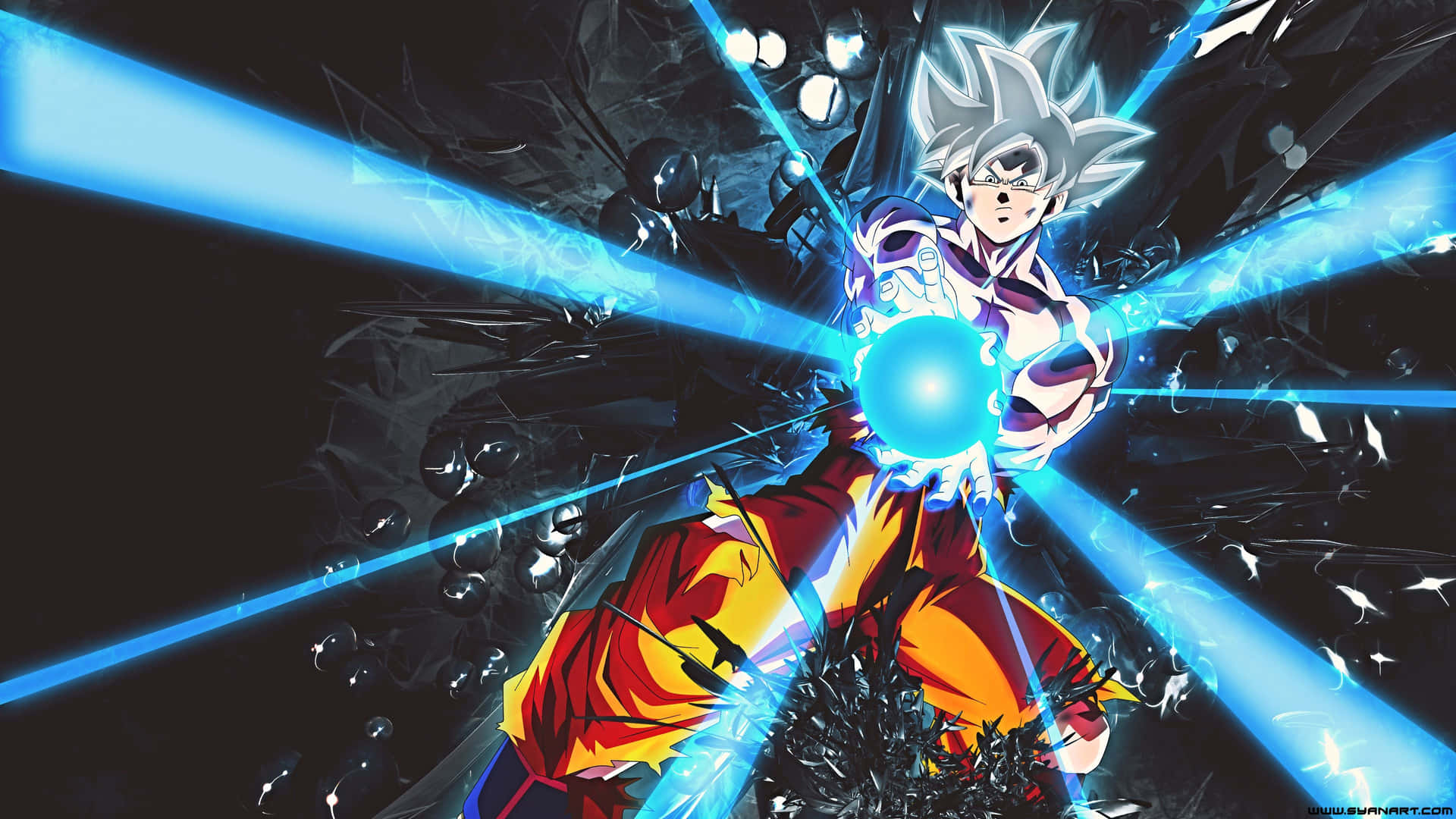 Make Your Battle For Victory Come To Life With Dragon Ball Z 4k Pc. Background