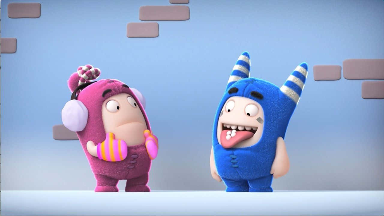 Make Your Day Funny And Exciting With Oddbods! Background