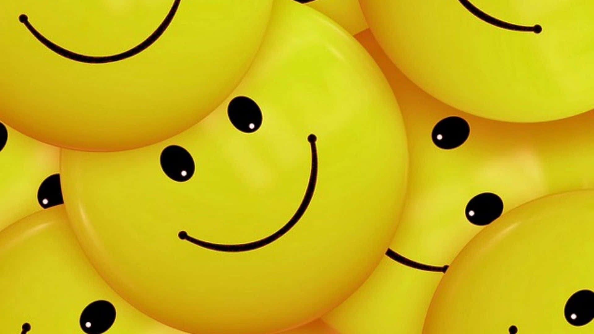 Make Your Desktop Pop With This Cute And Yellow Wallpaper! Background